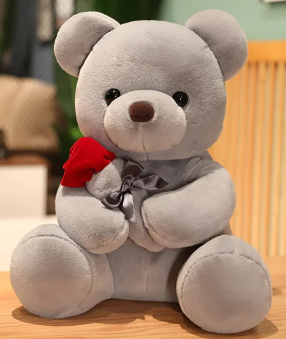 Cuddly Rose Bear Pillow Baby Toys