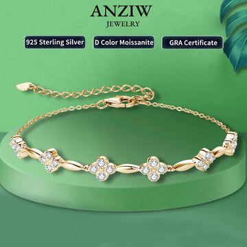 New Trendy 2025 Bracelet Silver & Gold Plate Wedding Jewelry