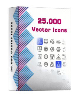 25.000 Vector Icons