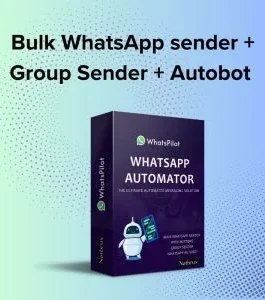 Bulk WhatsApp sender + Group Sender + Autobot