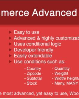 WooCommerce Advanced Shipping 1.1.2