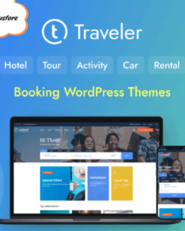 Traveler – Travel Booking WordPress Theme