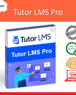 Tutor LMS Pro – Most Powerful WordPress LMS Plugin (Lifetime Updates and all features unlocked)