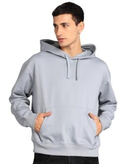 Alan Jones Clothing Men’s Cotton Oversize Hooded Hoodie