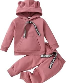 Ameeha Kids fleece Winter Wear Clothing Set for Baby Boy Girl