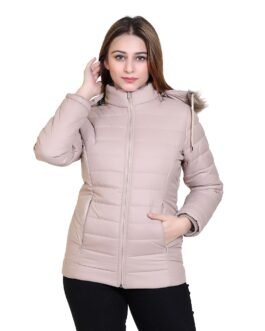 Brazo Latest Full Sleeve Puffer Winter Jacket For Women and Winter Jacket for Girl. Sweater Jacket/Fur Jacket/Water Resistant Jacket for Woman with Hood for keep you warm