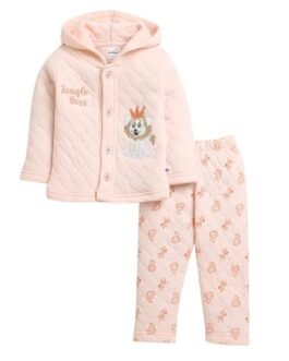 BUMZEE Peach Boys Full Sleeves Polyfill Winter Wear Set (Peb9830)