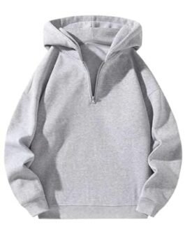 FN3 Half Zipper Solid Hoodie for Men|| Men’s Hoodie || Sweatshirt for Men