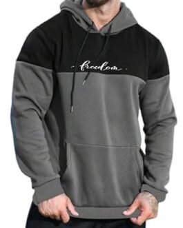 FN3 Solid Hoodie for Men || Hooded Sweatshirt for Men|| Sweatshirt for Men