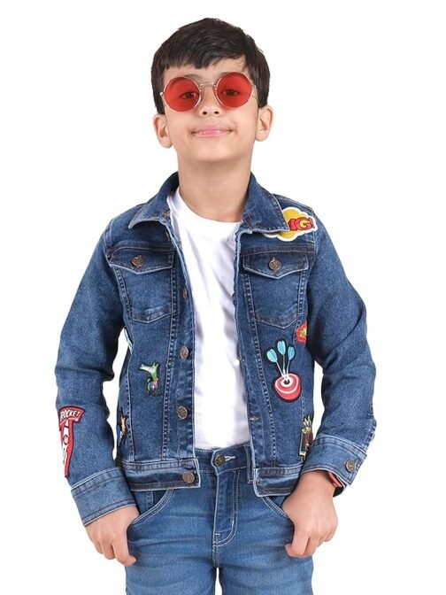 KiddoPanti Boys Denim Jacket