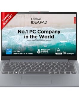 Lenovo IdeaPad Slim 3 12th Gen Intel Core i5-12450H 14″ (35.5cm) FHD 250 Nits Thin & Light Laptop (16GB/512GB SSD/Win 11/Office 21/1Yr Warranty/Alexa built-in/3 mon. Game…