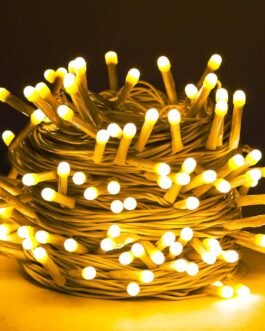 Lexton 40 LED Power Pixel Serial String/Fairy Light | Plug Sourced | Suitable for Home & Outdoor Decoration, Diwali, Christmas, Ramadan, Wedding, Party, Festival (Pack of 1,…