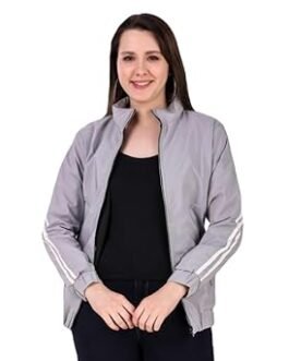 MAYKR Women’s Windcheater Jacket – Lightweight Polyester Zipper Closure | Full Sleeve Jacket For Winter Season| Stylish & Weather-Resistant – N_W-4101_WC_05