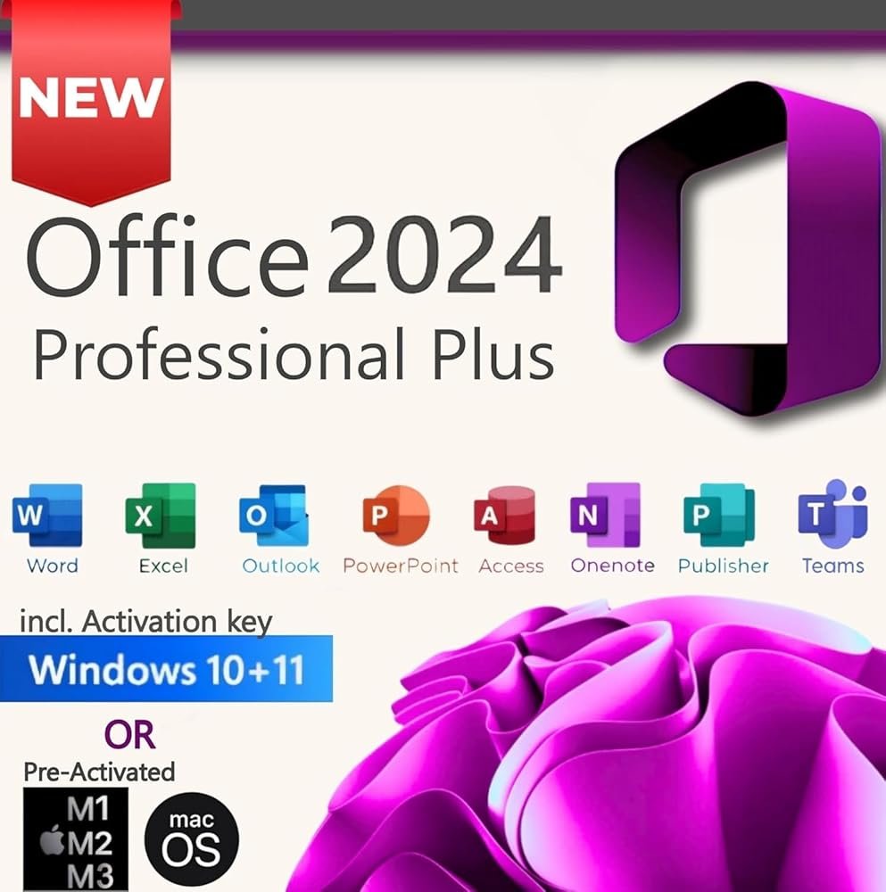 MsOfficeSuite 2024 LTSC for WIN/ MacOS Professional Plus Preview License for Win10/ 11 OR macOS, M1, M2, M3 | Latest Version | Lifetime Valid | Lifetime Online Updates &…