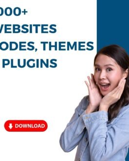 1000+ Websites Codes, Themes & Plugins