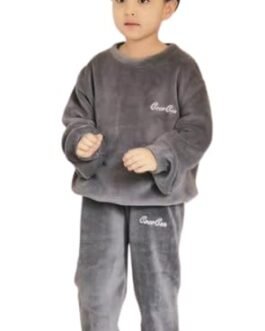 Winter Baby Night Suit Set Dress for Boys & Girls – Kids Unisex Sleepwear Pajama Set