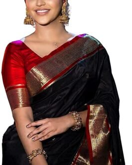 Zwab Women’s Kanchipuram Silk Saree