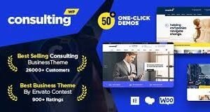Consulting v6.5.8 – Business, Finance WordPress Theme