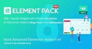 Element Pack v7.0.1 – Addon for Elementor Page Builder WordPress Plugin