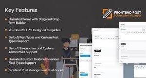 Frontend Post Submission Manager v1.4.0