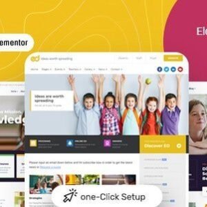 Ed School v3.20.1 – Education WordPress Theme
