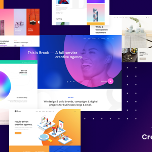 Brook v2.8.2 – Agency Business Creative WordPress Theme